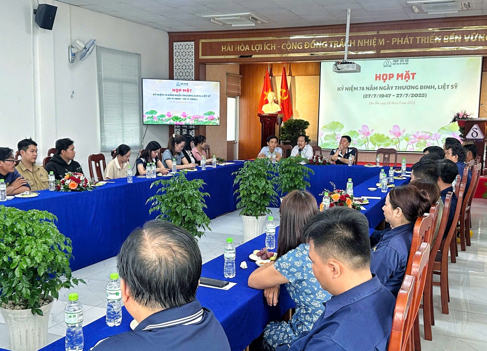 27/7 – TRI ÂN BẰNG HÀNH ĐỘNG: THÉP TÂY ĐÔ KHẮC GHI CÔNG ƠN NGƯỜI ĐI TRƯỚC