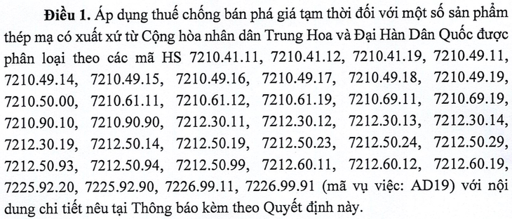 chống bán phá giá - Ảnh 2.