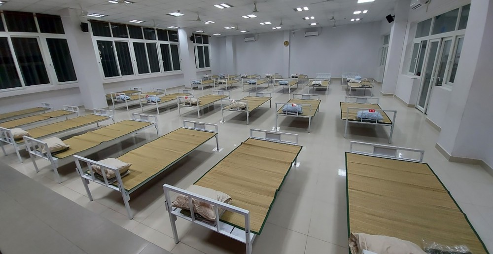 Tay Do Steel supports 500 beds for field hospitals in Can Tho city