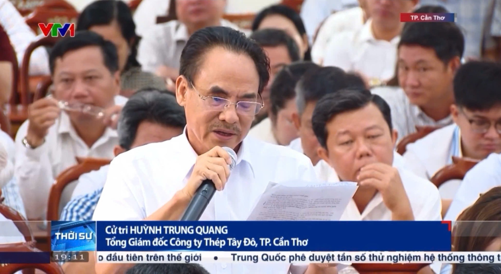 THÉP TÂY ĐÔ TẠI HỘI NGHỊ TIẾP XÚC CỬ TRI VỚI THỦ TƯỚNG: KHÔNG XIN CỨU TRỢ – CHỈ XIN CƠ CHẾ ĐỂ TỒN TẠI VÀ PHÁT TRIỂN BỀN VỮNG