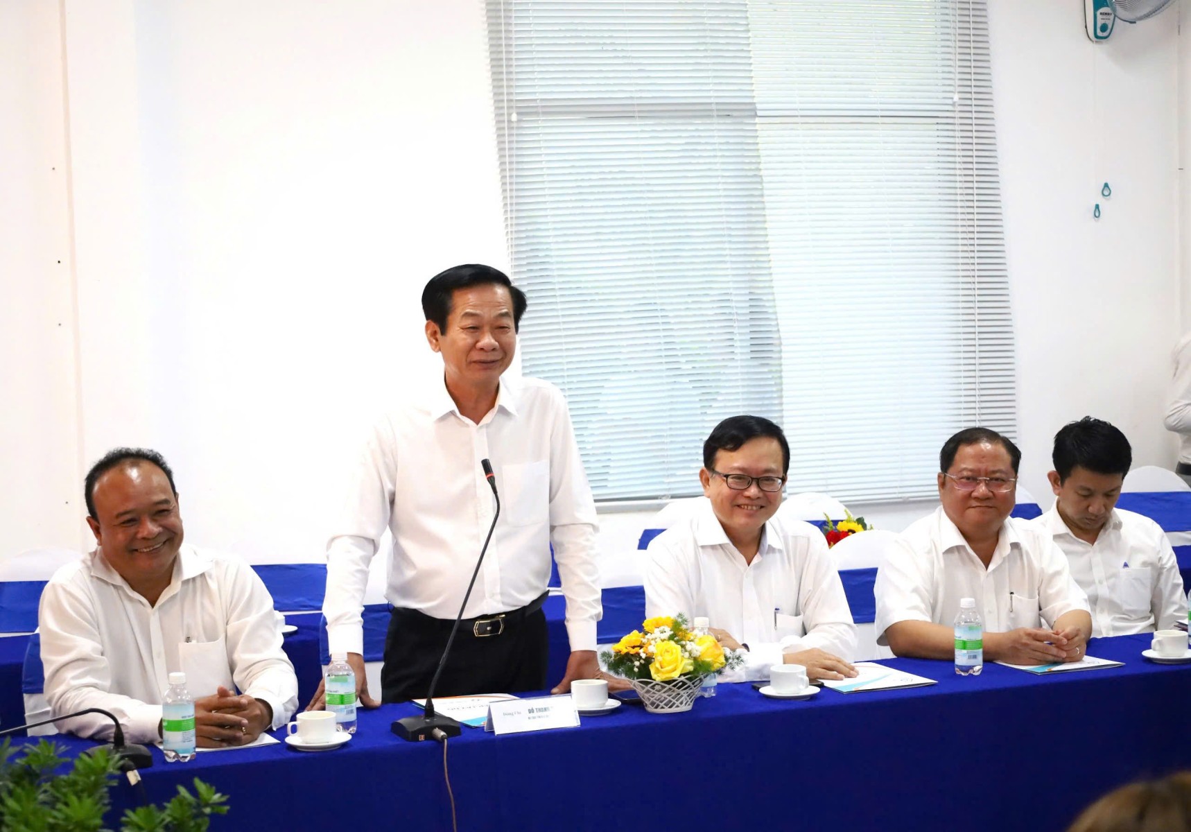 Ủy viên Ban Chấp hành Trung ương Đảng - Bí thư Thành ủy Cần Thơ Đỗ Thanh Bình đến thăm, chúc tết Công Ty Thép Tây Đô