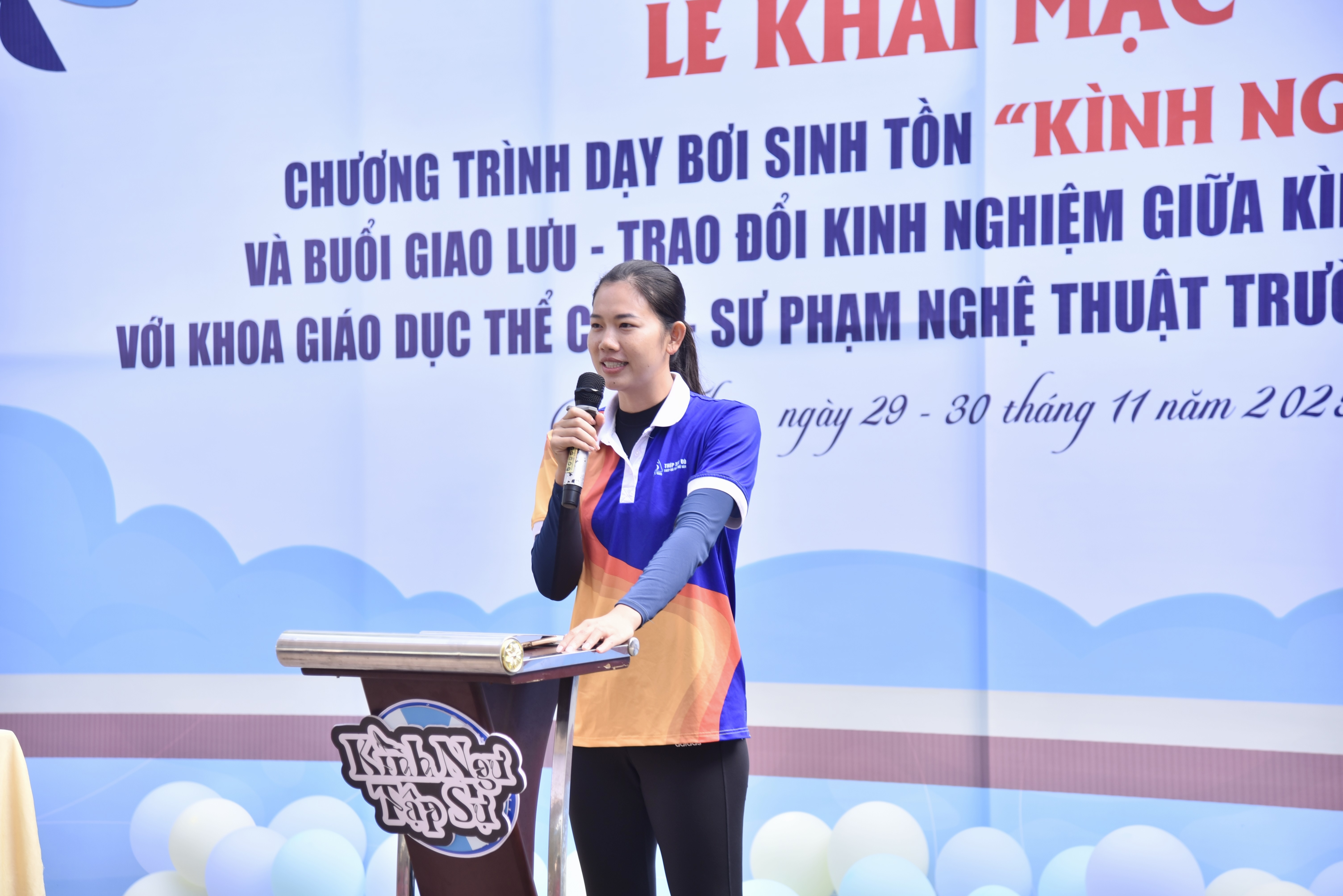 Bài phát biểu khai mạc của kình ngư Ánh Viên