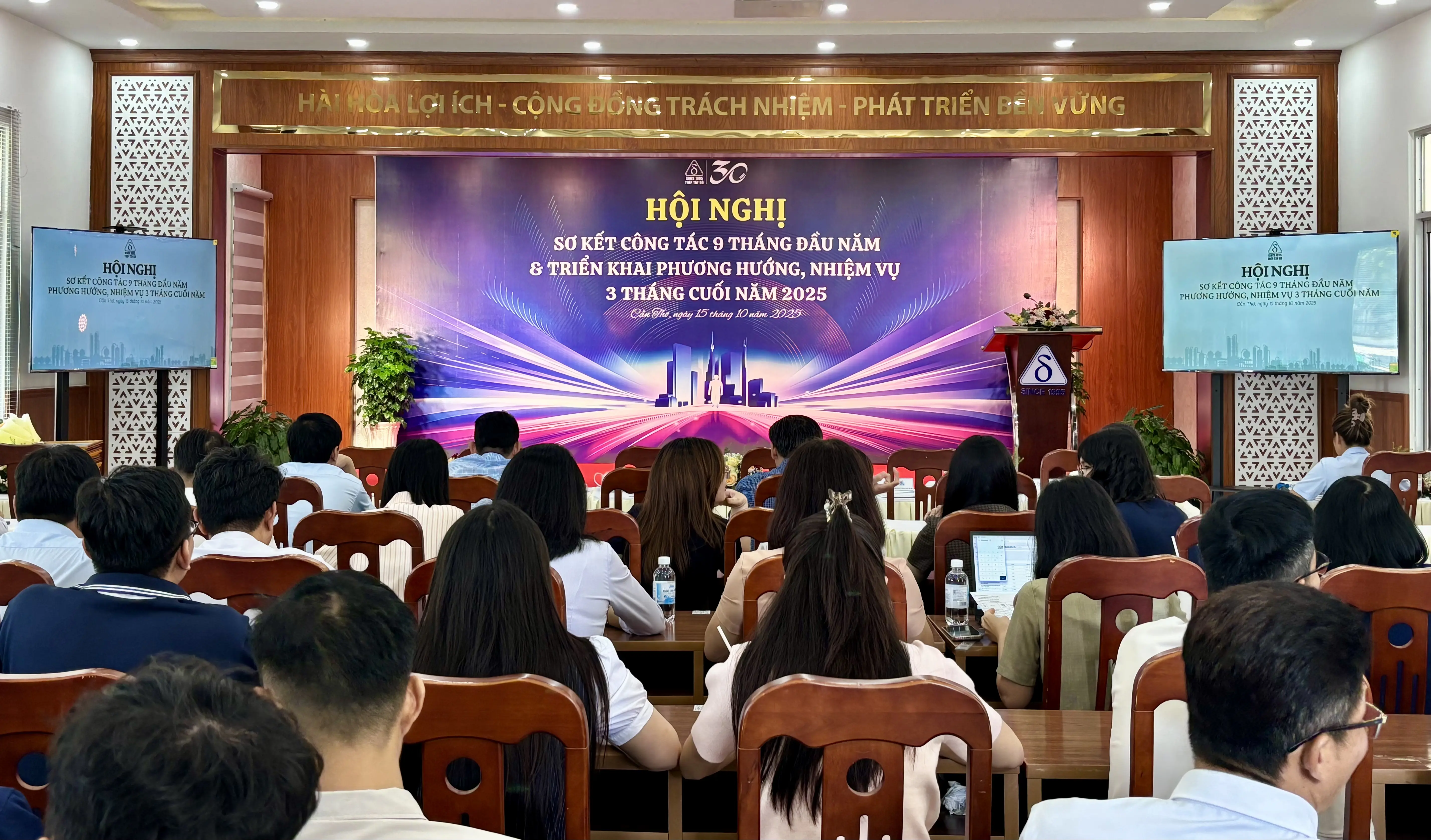 SƠ KẾT 9 THÁNG ĐẦU NĂM 2025 – THÉP TÂY ĐÔ VƯỢT KHÓ TĂNG TỐC, ĐỒNG BỘ BỨT PHÁ