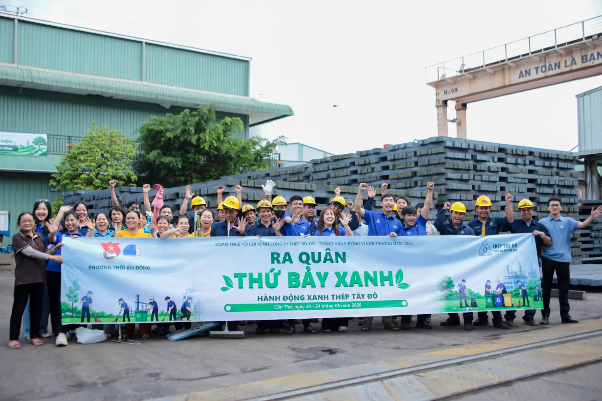 Thép Tây Đô Mùa Hè Xanh 2026: Hành Động Xanh Từ Nhà Máy Đến Cộng Đồng