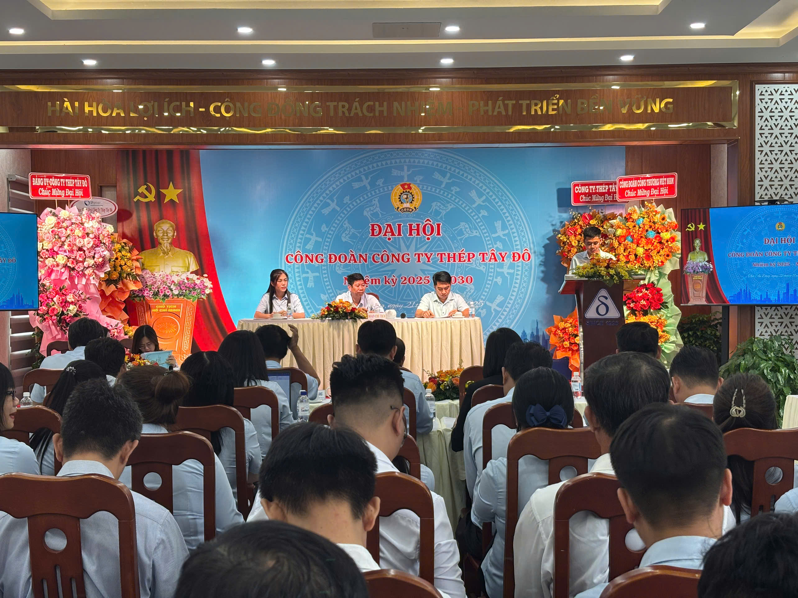 ក្រុមហ៊ុន Thep Tay Do ប្រារព្ធជោគជ័យ កិច្ចប្រជុំសហជីព អំឡុងវដ្ត ឆ្នាំ 2025–2030